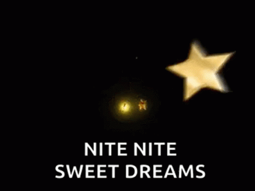 Nite Nite Sweet Dreams GIF - Nite Nite Sweet Dreams Stars GIFs