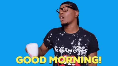 Good Morning Terrell GIF - Good Morning Terrell Coffee GIFs