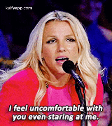 I Feel Uncomfortable Withyou Even Staring At Me..Gif GIF - I Feel Uncomfortable Withyou Even Staring At Me. Britney Spears Person GIFs