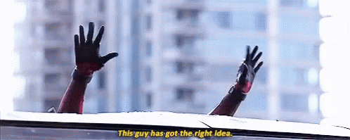 Trust This Guy GIF - Deadpool Right Idea Pointing GIFs
