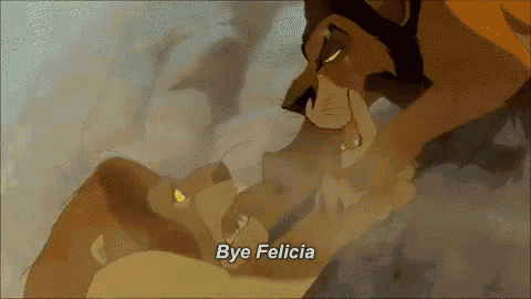 Bye Felicia GIF - Bye Felicia Lion King GIFs