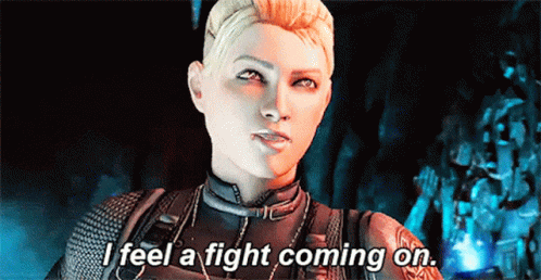 Mortal Kombat Cassie Cage GIF - Mortal Kombat Cassie Cage I Feel A Fight Coming On GIFs