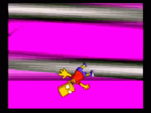 Bart Simpson Falling GIF - Bart Simpson Falling Undertale GIFs