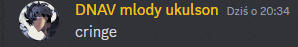 a gray background with a picture of a person and the words cringe