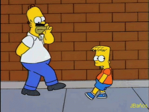 Bart Homero GIF - Bart Homero GIFs