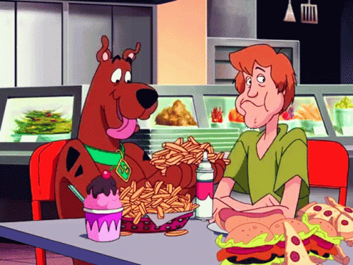 Scooby Doo Shaggy GIF - Scooby Doo Shaggy Eating GIFs