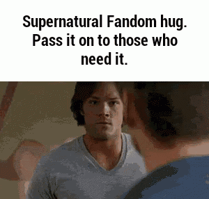 Supernatural Fandom GIF - Supernatural Fandom Hug GIFs