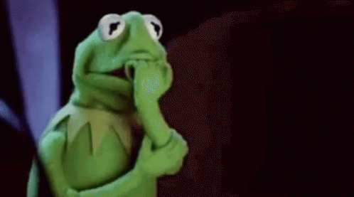 Kermit Preocupado / Muppets / Autoestima GIF - Kermit Worried Self Steem GIFs