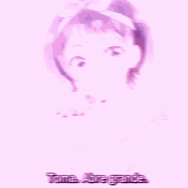 a cartoon of a girl with the words toma abre grande on the bottom right