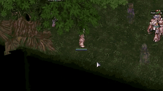 a group of people are playing a video game and one of them has a message on the screen