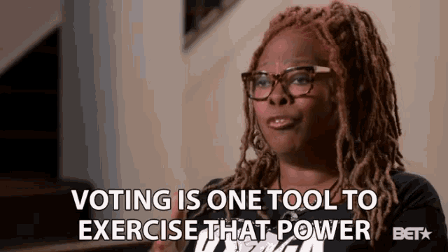 Voting Is One Tool To Exercise That Power Vote GIF - Voting Is One Tool To Exercise That Power Voting Vote GIFs