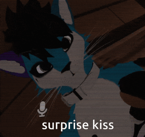 Furry Kiss Kiss Furry GIF - Furry Kiss Kiss Furry Rexouium Kiss GIFs