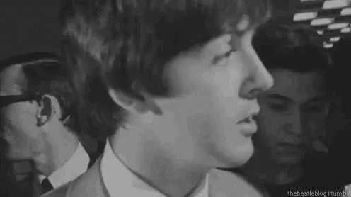 Paul Mccartney Yea GIF - Paul Mccartney Yea The Beatles GIFs