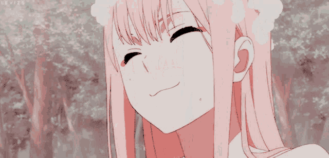 a picture of a girl with the name levizr on the bottom right