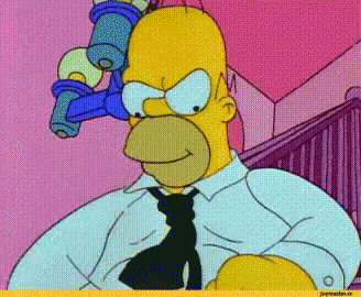 Homer Mad GIF - Homer Mad The Simpsons GIFs