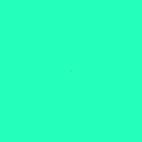 a green background with a white circle and a brown circle