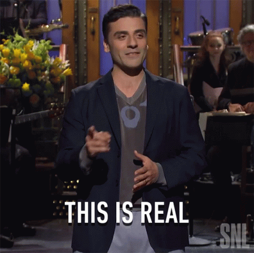 This Is Real Oscar Isaac GIF - This Is Real Oscar Isaac Saturday Night Live GIFs
