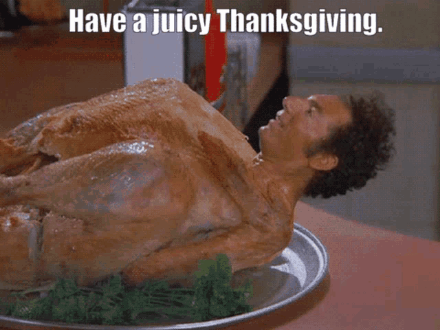 Holiday Have A Juicy Thanks Giving GIF - Holiday Have A Juicy Thanks Giving Chicken GIFs