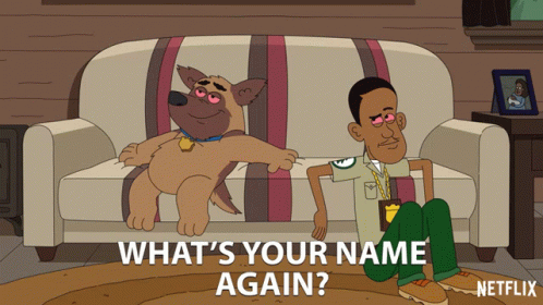 Whats Your Name Again Who Are You GIF - Whats Your Name Again Who Are You I Forgot GIFs