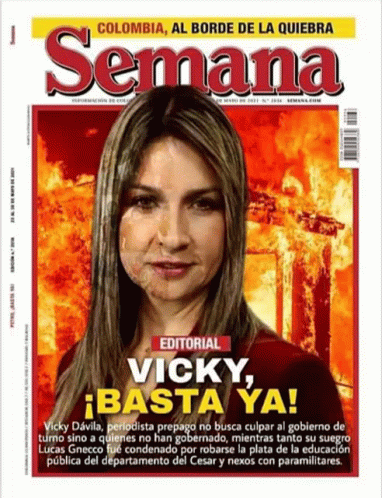 Revista Semana Vicky Davila GIF - Revista Semana Vicky Davila Medioscol GIFs