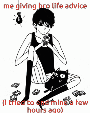 a black and white drawing of a man sitting on the floor playing cards with a cat