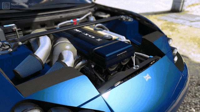 Jester Engine Test GIF - Jester Engine Test Car GIFs