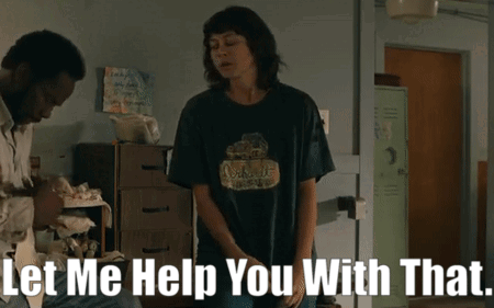 From Tv Show Kristi Miller GIF - From Tv Show Kristi Miller Let Me Help You With That GIFs