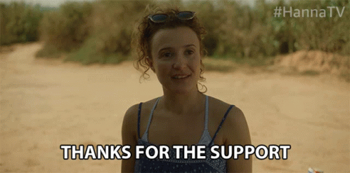 Thanks For The Support Thank You GIF - Thanks For The Support Thank You Appreciate It GIFs