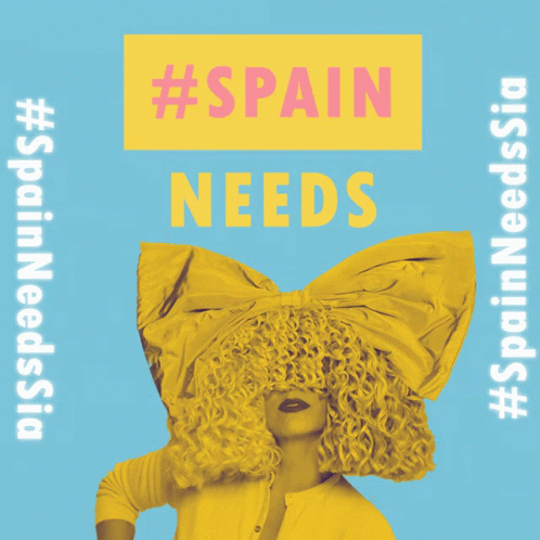 Spain Needs Sia Sia Fans Spain GIF - Spain Needs Sia Sia Fans Spain Sia GIFs