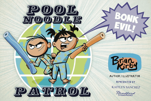 a book called pool noodle patrol is written by brian kirby