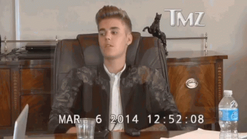 Guilty GIF - Justin Bieber Interview Tmz GIFs