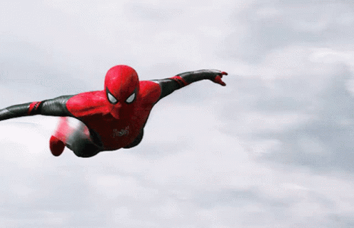 Spider Man Flying GIF - Spider Man Flying Superhero GIFs
