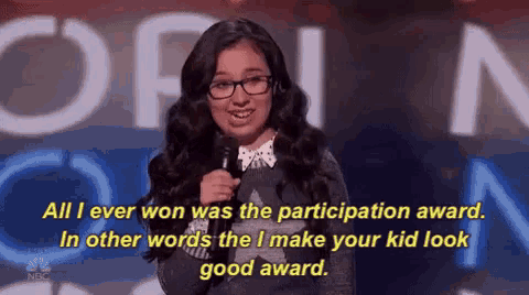 All I Ever Won Was The Participation Award. GIF - Participation Participation Award Participation Trophy GIFs
