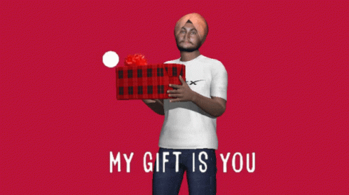 Gift Sardar Singh GIF - Gift Sardar Singh Box GIFs