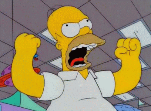 No Homer Simpson GIF - No Homer Simpson Angry GIFs