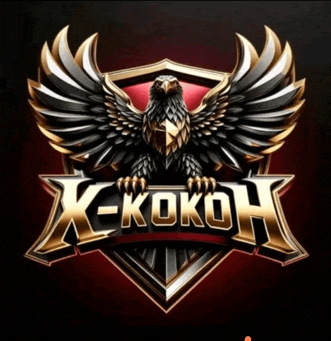 a logo for ke-kokoh with an eagle on top