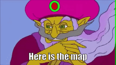 Link Faces Of Evil Here Is The Map GIF - Link Faces Of Evil Here Is The Map Gwonam GIFs