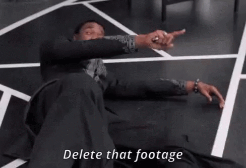 Tchalla Delete That Footage GIF - Tchalla Delete That Footage Black Panther GIFs
