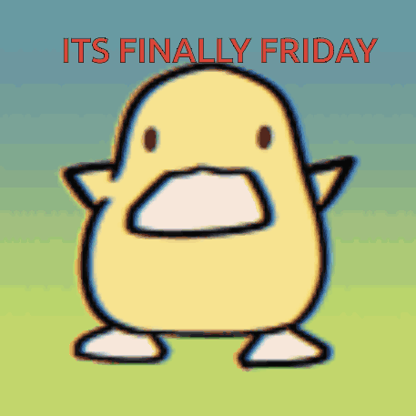 Friday Ducky GIF - Friday Ducky Dance GIFs
