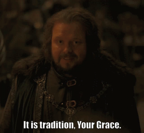 Lyonel Strong It Is Tradition GIF - Lyonel Strong It Is Tradition House Of The Dragon GIFs