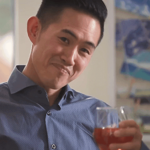 Let'S Drink Casey Chan GIF - Let'S Drink Casey Chan Wong Fu Productions GIFs