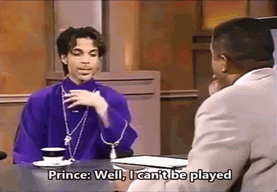 Prince Played GIF - Prince Played Prince Cant Be Played GIFs