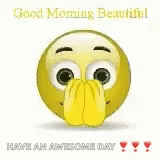 Emoji Good Morning Beautiful GIF - Emoji Good Morning Beautiful Heart GIFs
