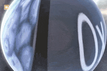 a drawing of a planet with the letter o on it