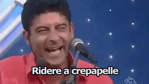 Ridere Ridere A Crepapelle Ahahah Luca Laurenti GIF - Laugh Out Loud Laugh Ah Ah Ah GIFs