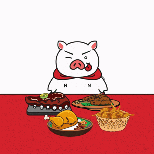 Nanu Eat Food Pig GIF - Nanu Eat Food Pig Gluttony GIFs