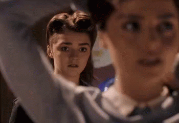 No GIF - Doctor Who Maisie Williams Nope GIFs