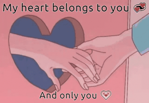 My Heart Belongs To You And Only You GIF - My Heart Belongs To You And Only You Ollie And Lauren GIFs