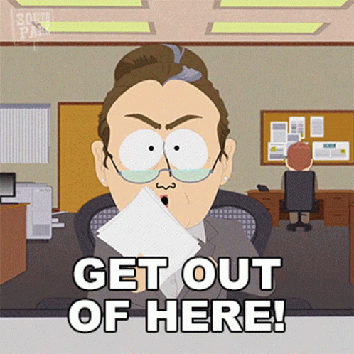 Get Out Of Here South Park GIF - Get Out Of Here South Park S13e9 GIFs