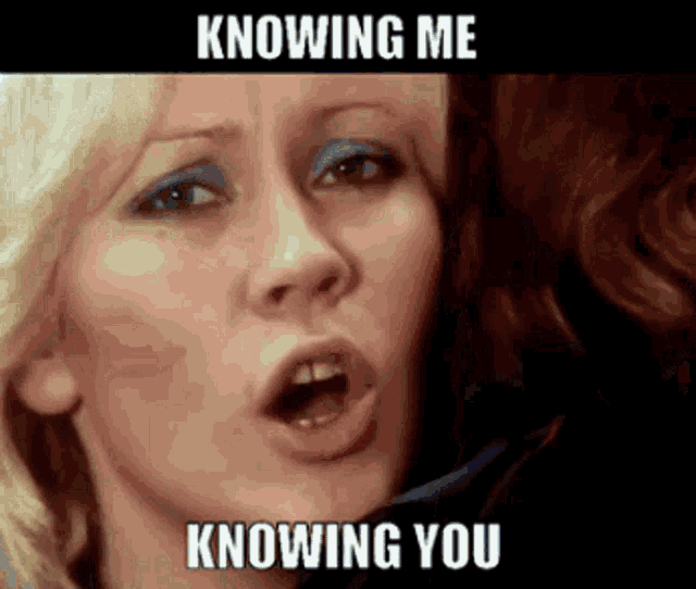 Abba Knowing Me Knowing You GIF - Abba Knowing Me Knowing You There Is Nothing We Can Do GIFs
